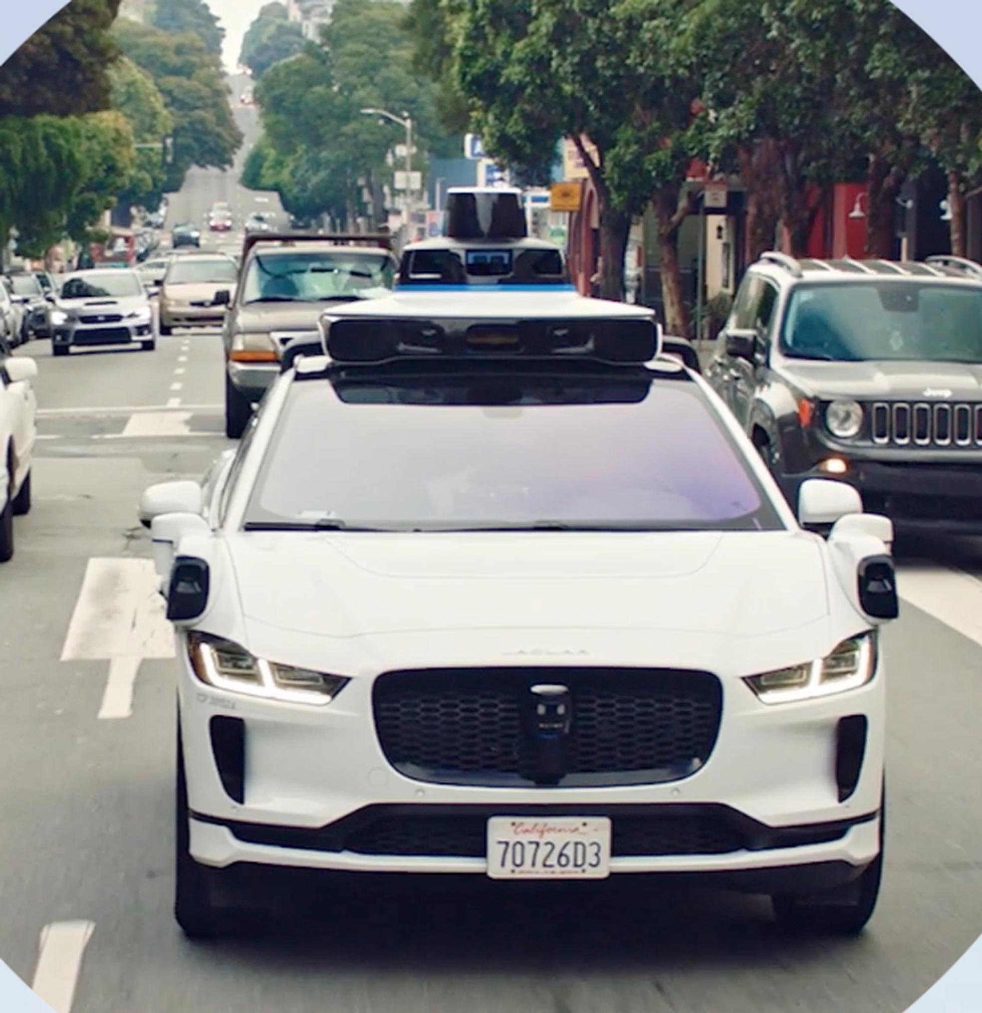 A Waymo ‘robotaxi’ in San Francisco