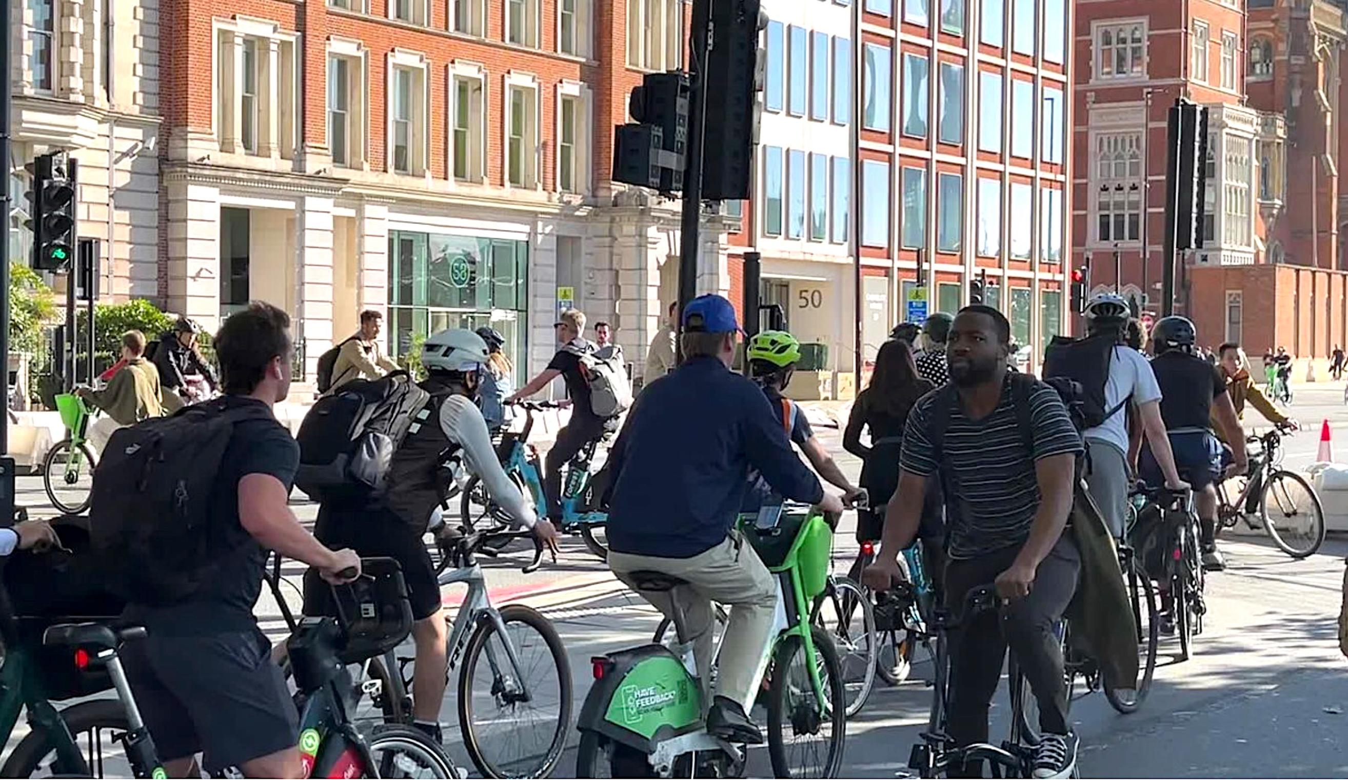 TfL and e-bike operators Lime, Voi and Forest all reported big rises in customer levels during the Tube strike