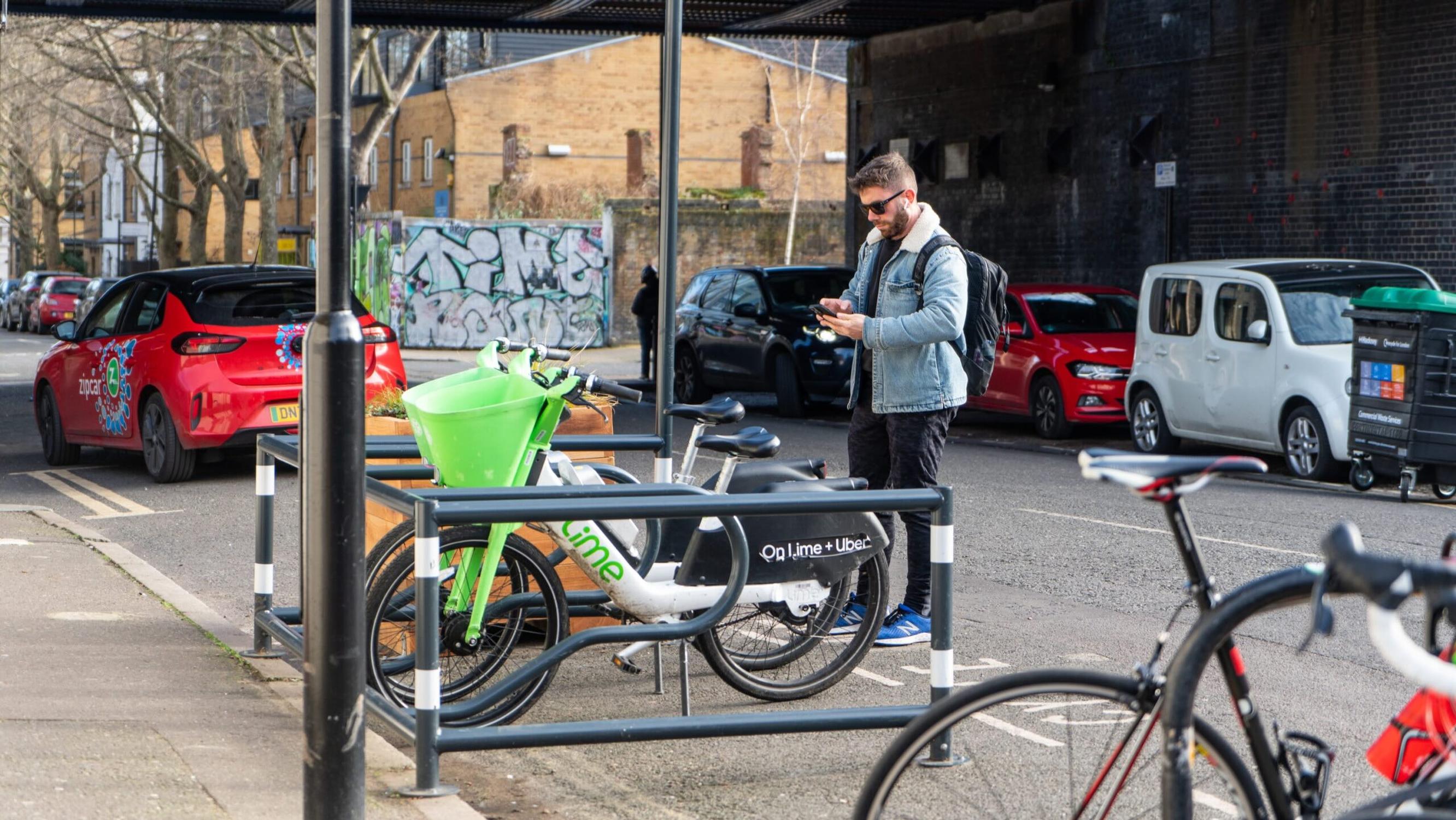 Lime is offering discounted rides in Hackney, allowing riders to buy an unlimited monthly pass for £45, which caps every ride at £1