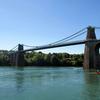 Second emergency closure of Menai Suspension Bridge