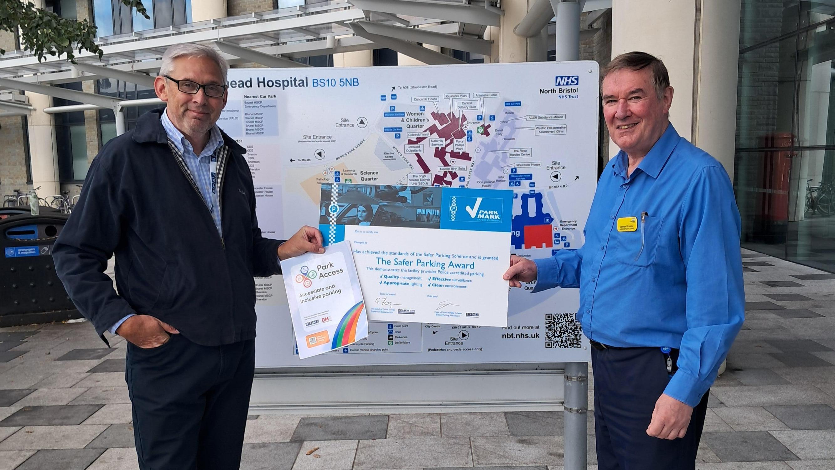Southmead Hospital receives its Park Marks