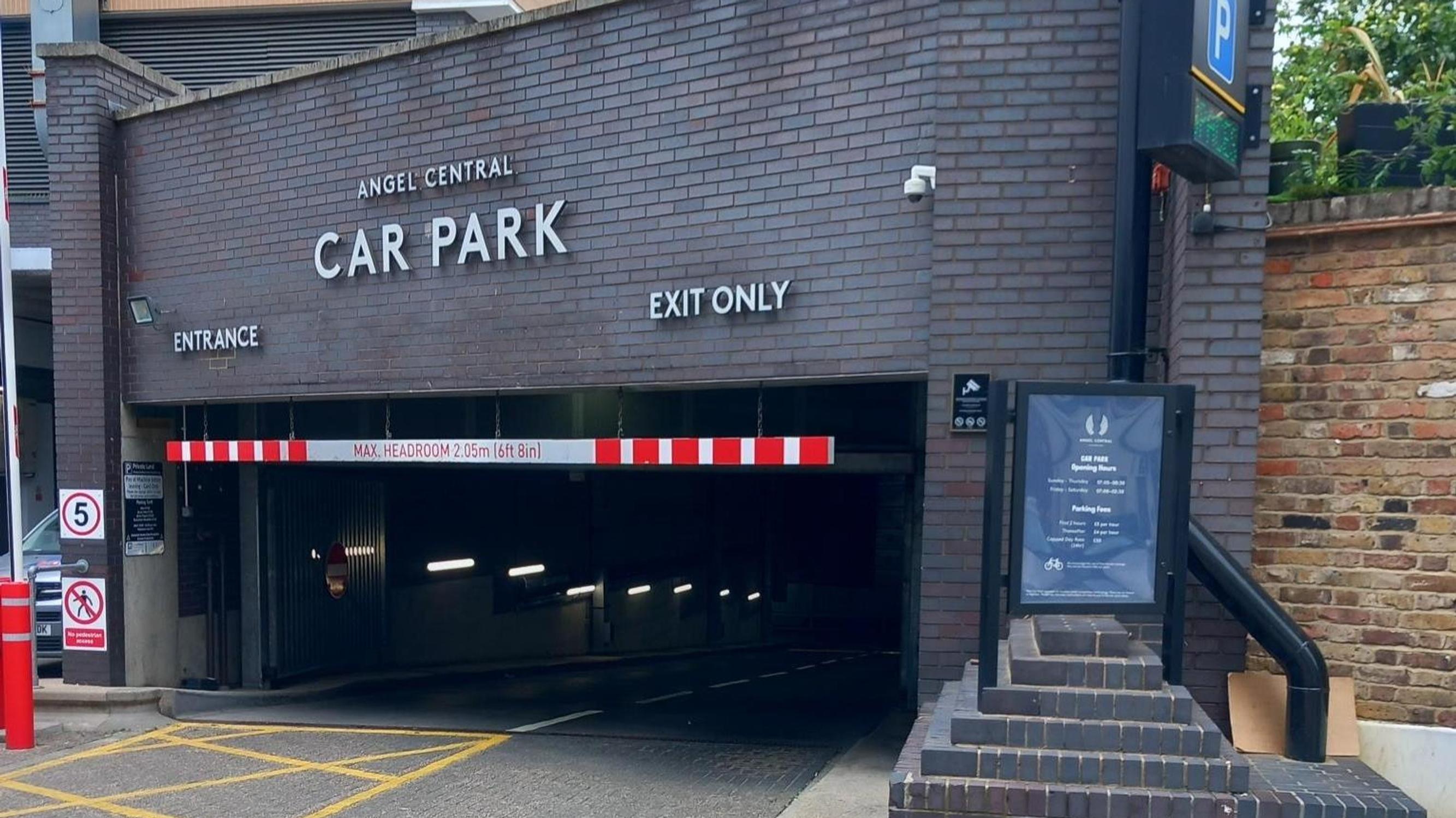 The Angel Central car park