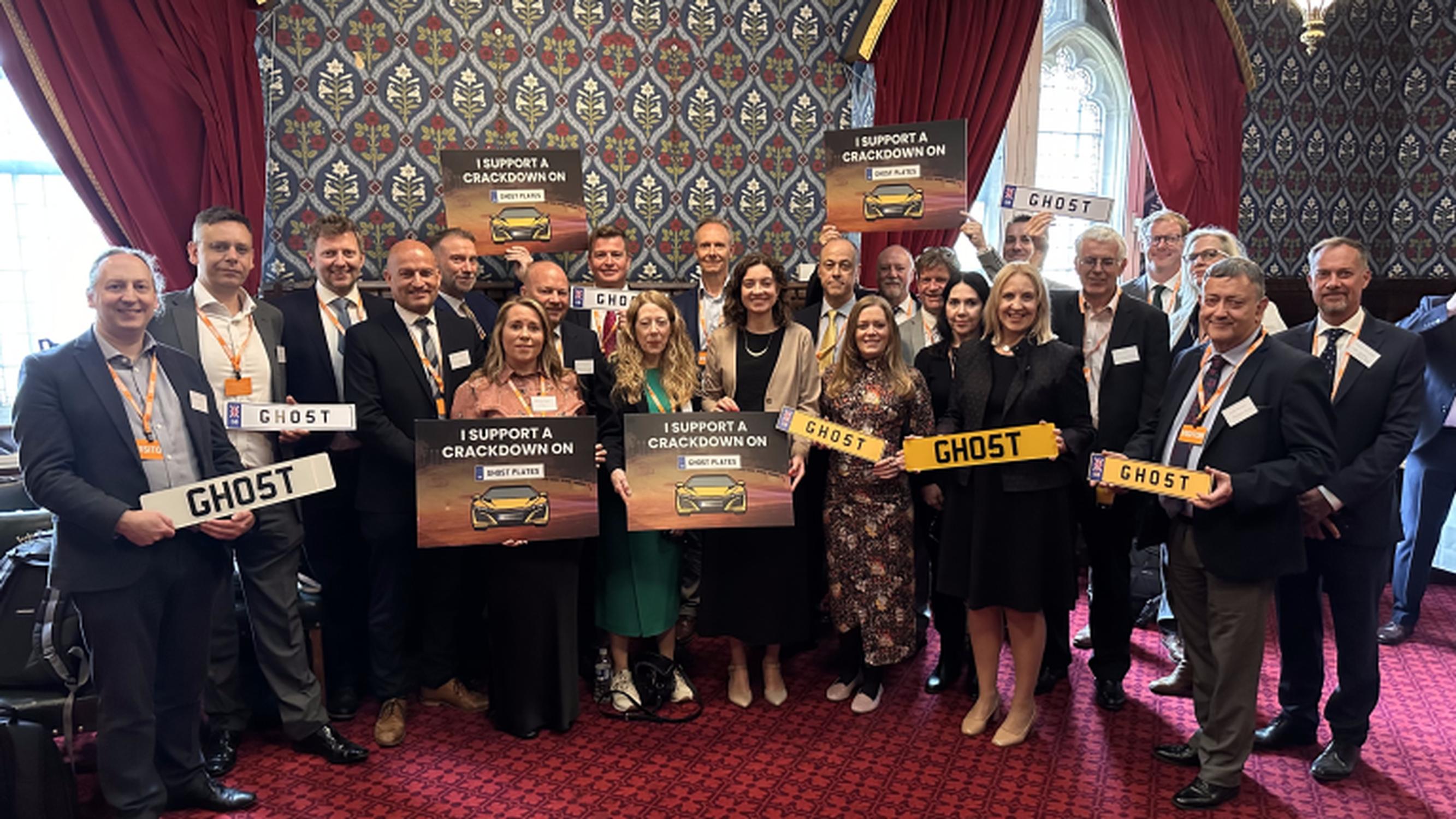 The APPG `ghost plate` event