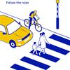 TfL posters raise awareness of Highway Code rules
