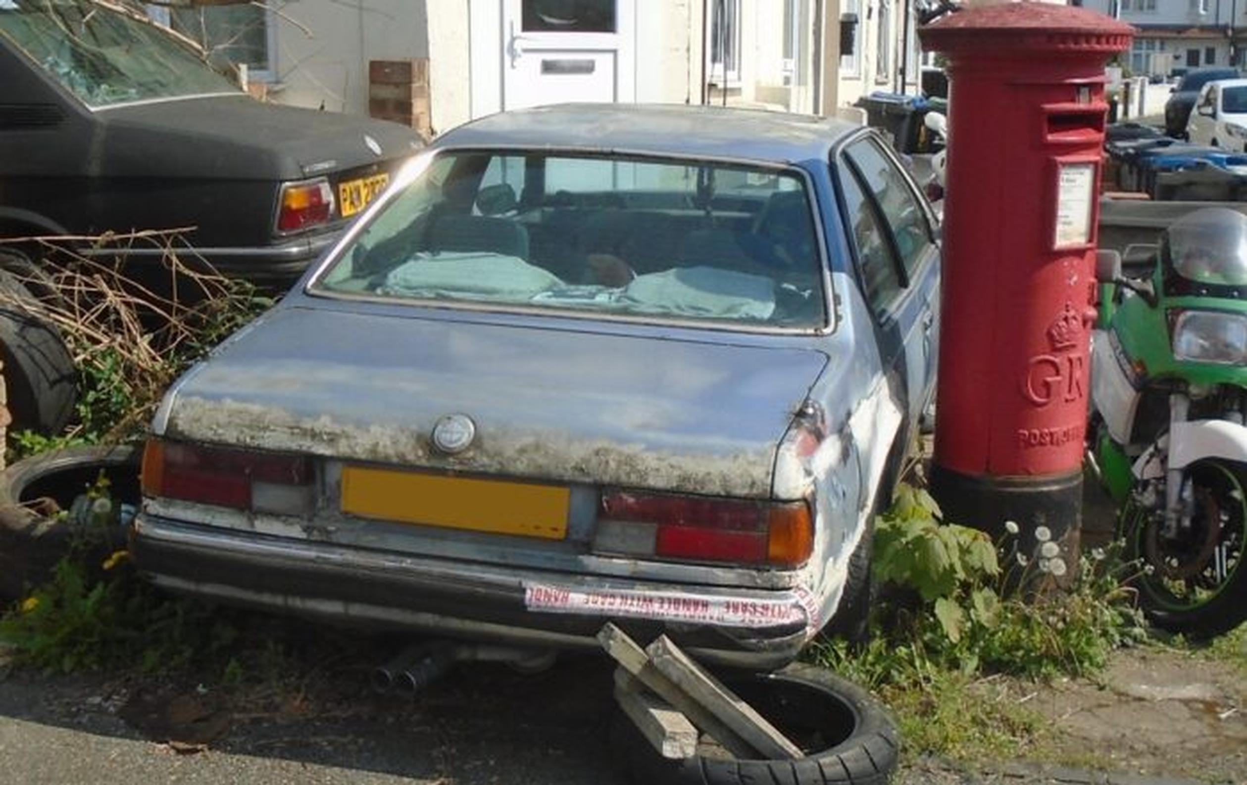 Untaxed car in Thornton Heath