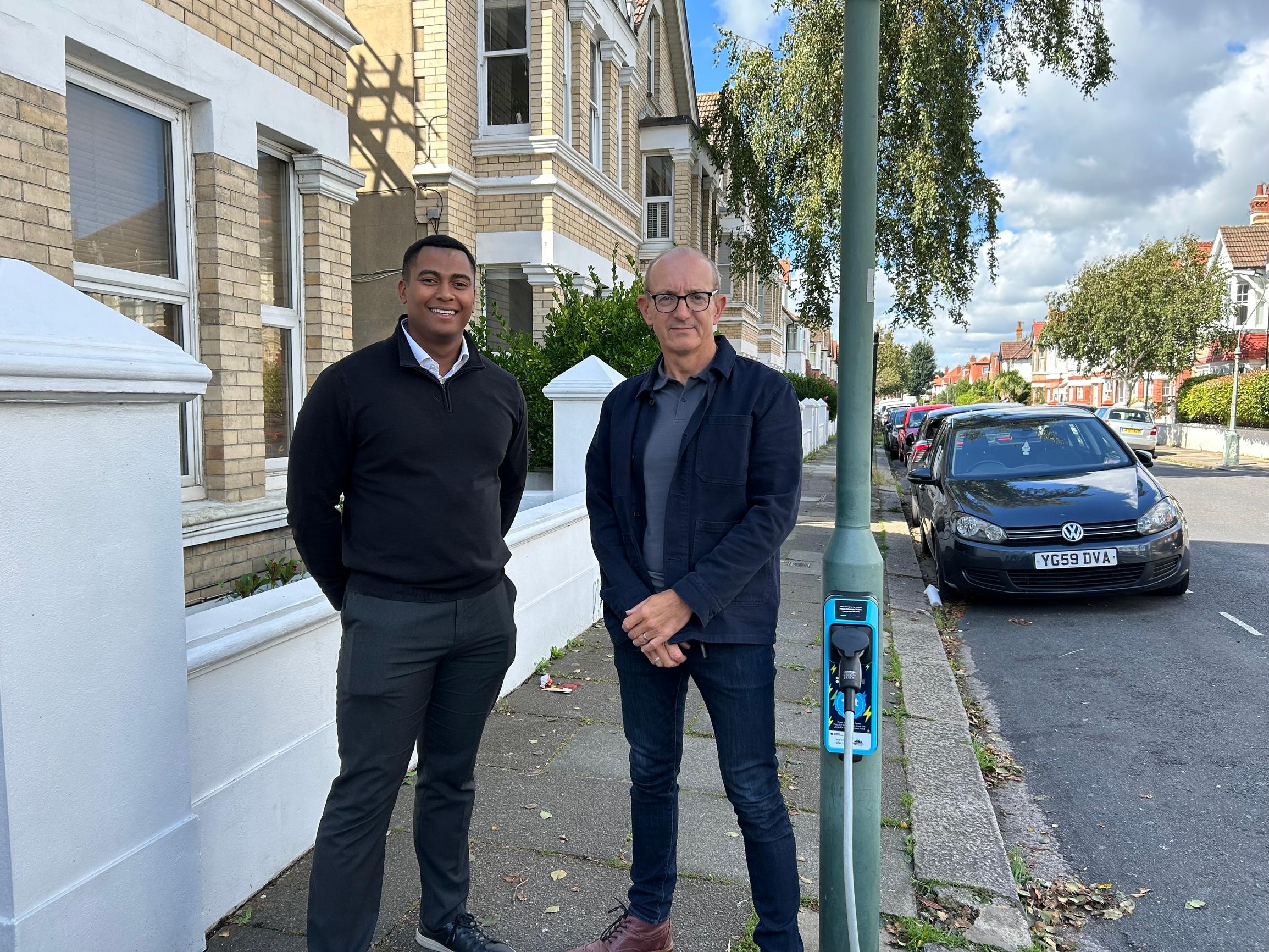 Char.gy`s Courtney Blain-Brown and Brighton & Hove City Council`s Kieran Fitsall