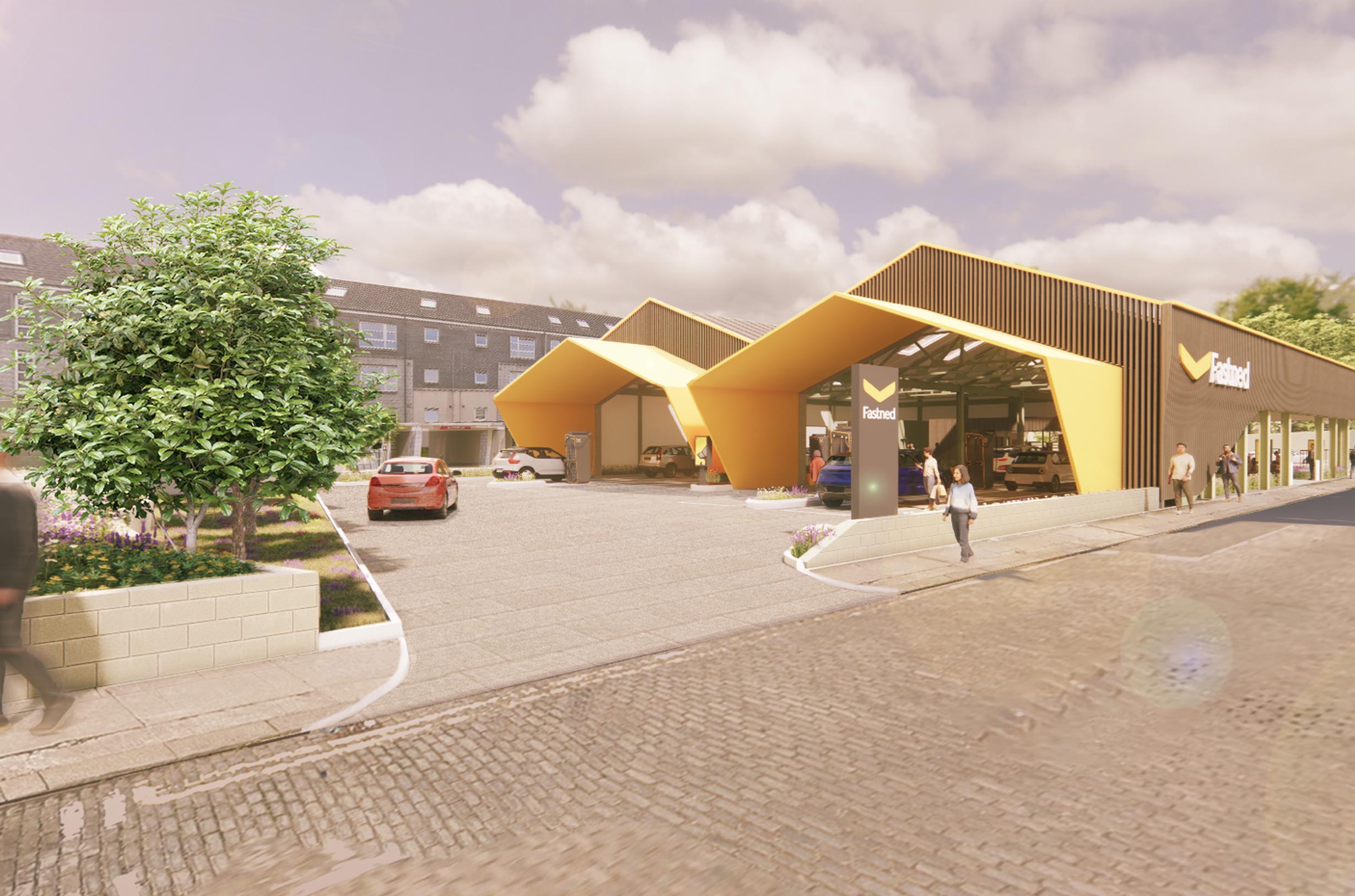 Fastned`s Aberdeen hub