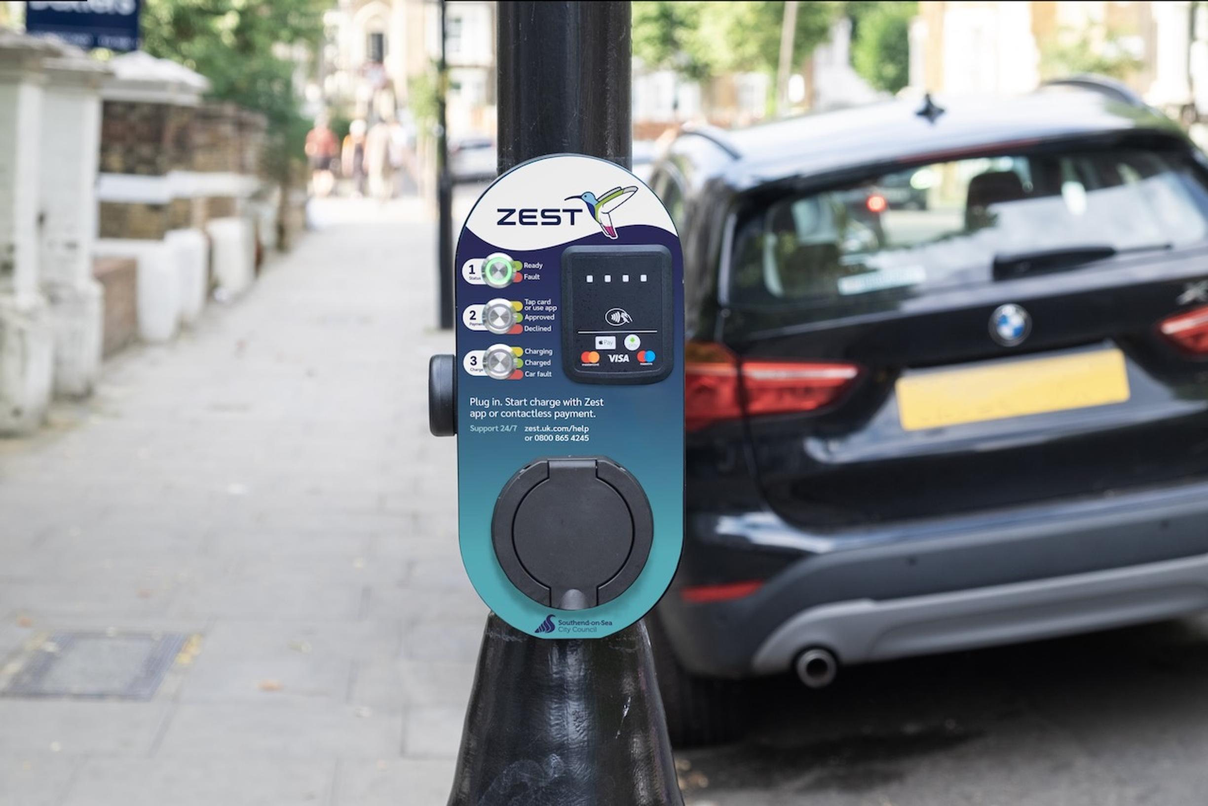 A Zest chargepoint