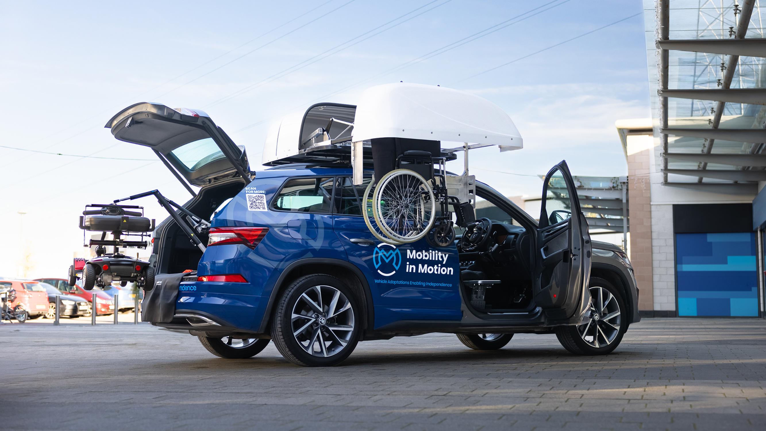 The Mobility in Motion demonstration car