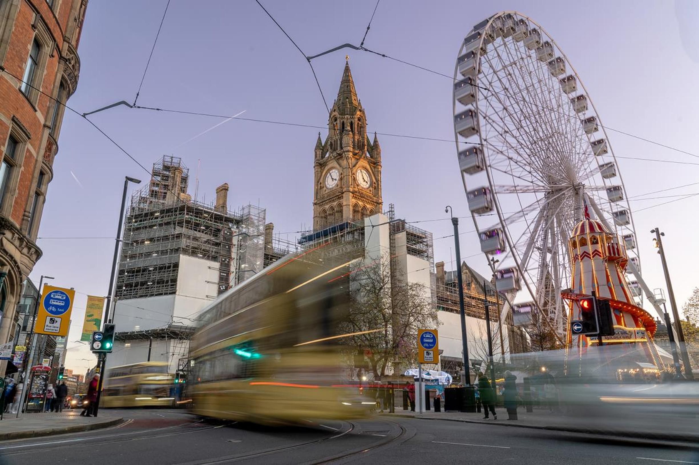 Manchester launches Xmas pop-up park & rides