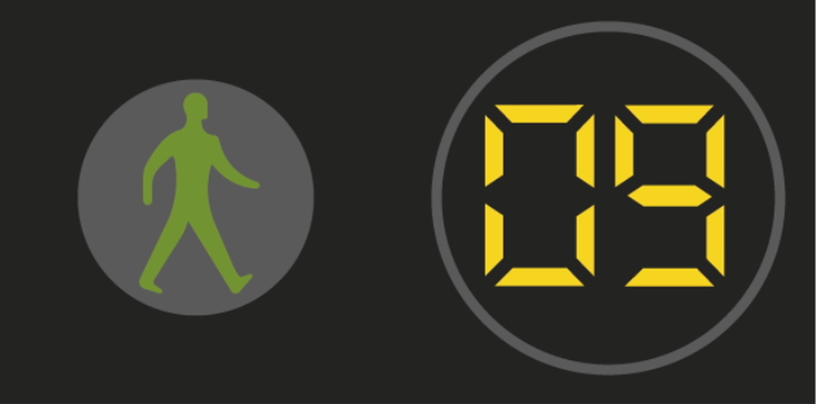 Current pedestrian crossing times 