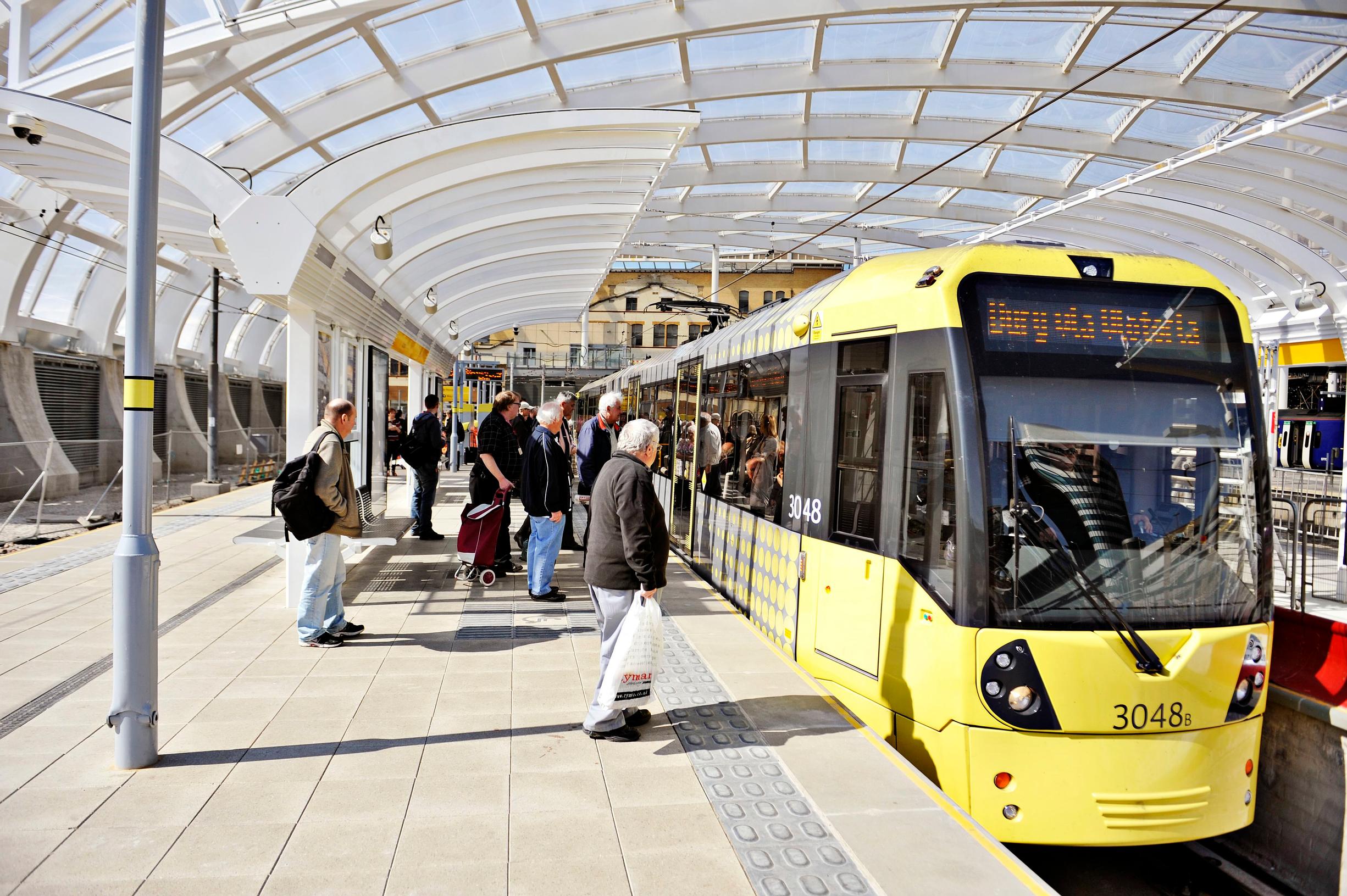 Under the plans, all 10 boroughs in Greater Manchester would be connected to the Metrolink tram network by 2050