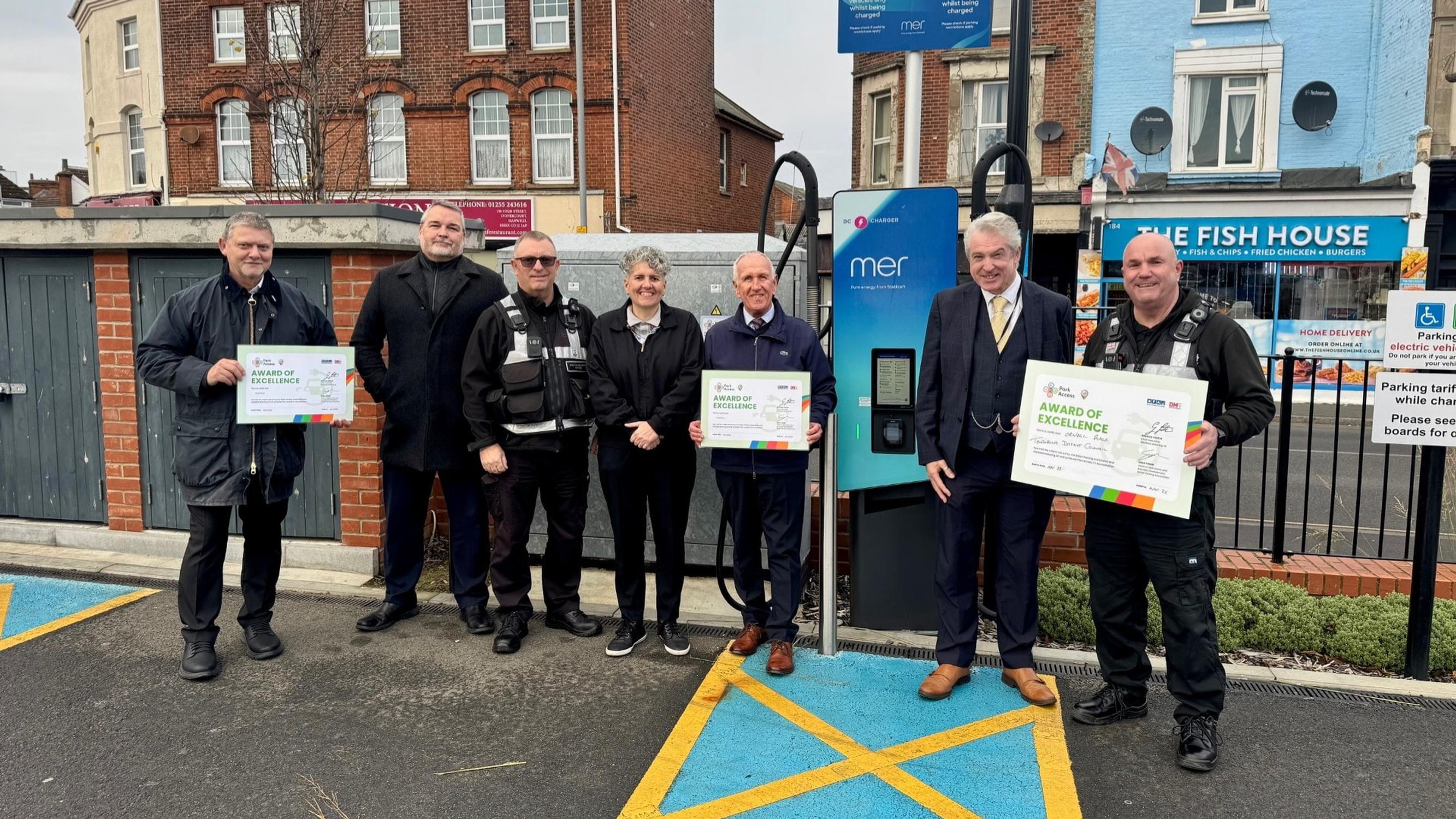 The Orwell Place car park in Dovercourt