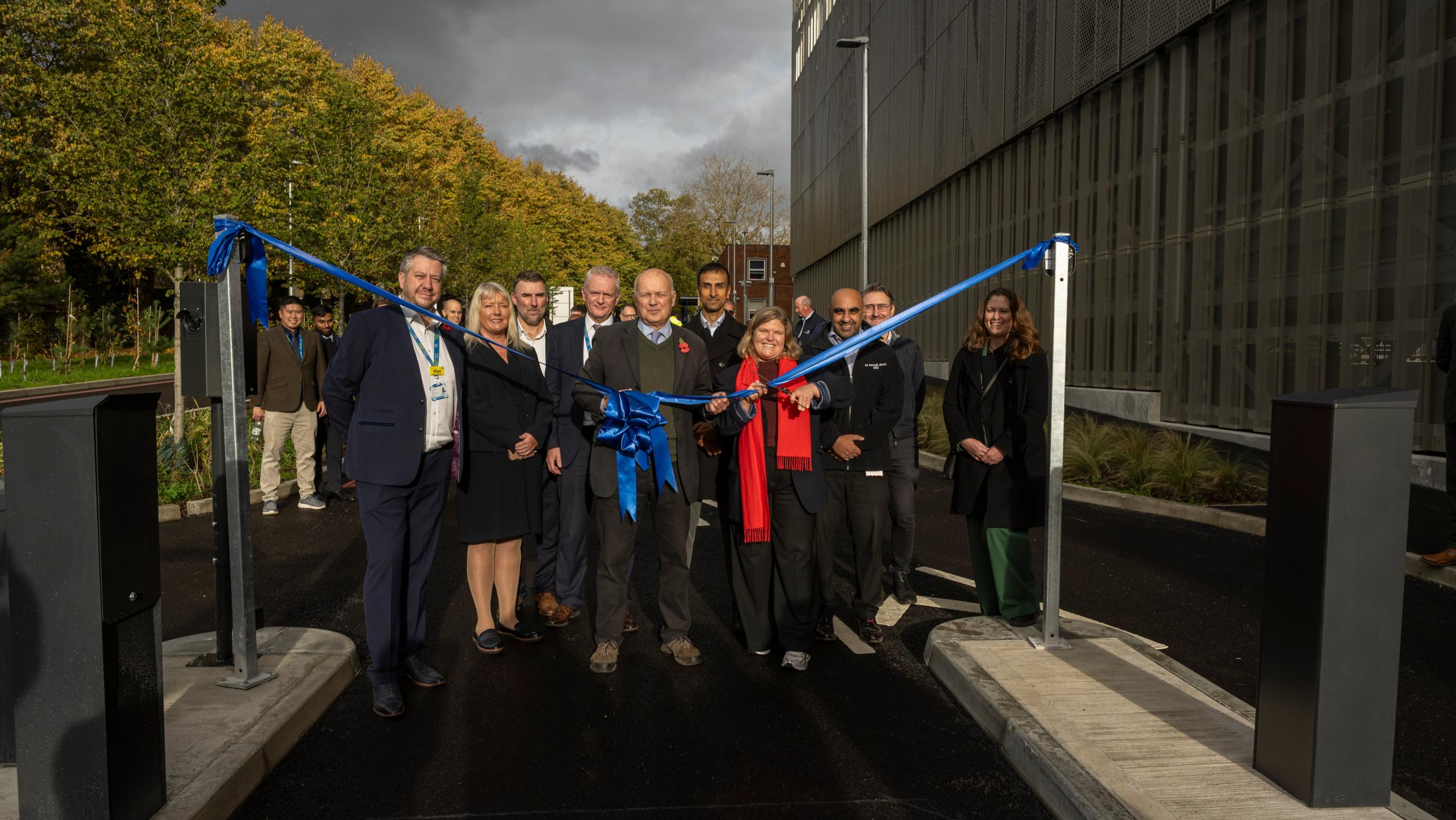 The Whipps Cross car park team receive their Park Mark and Park Access awards