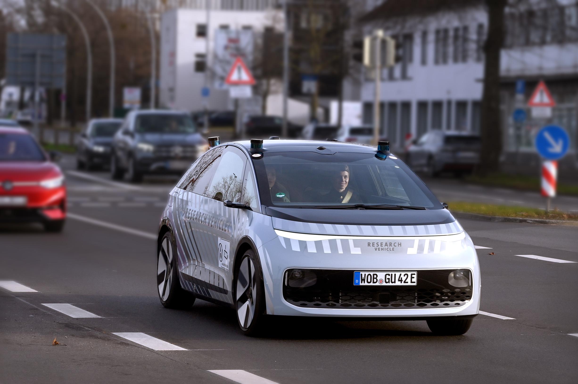 Volkswagen launches autonomous vehicle testing in Germany