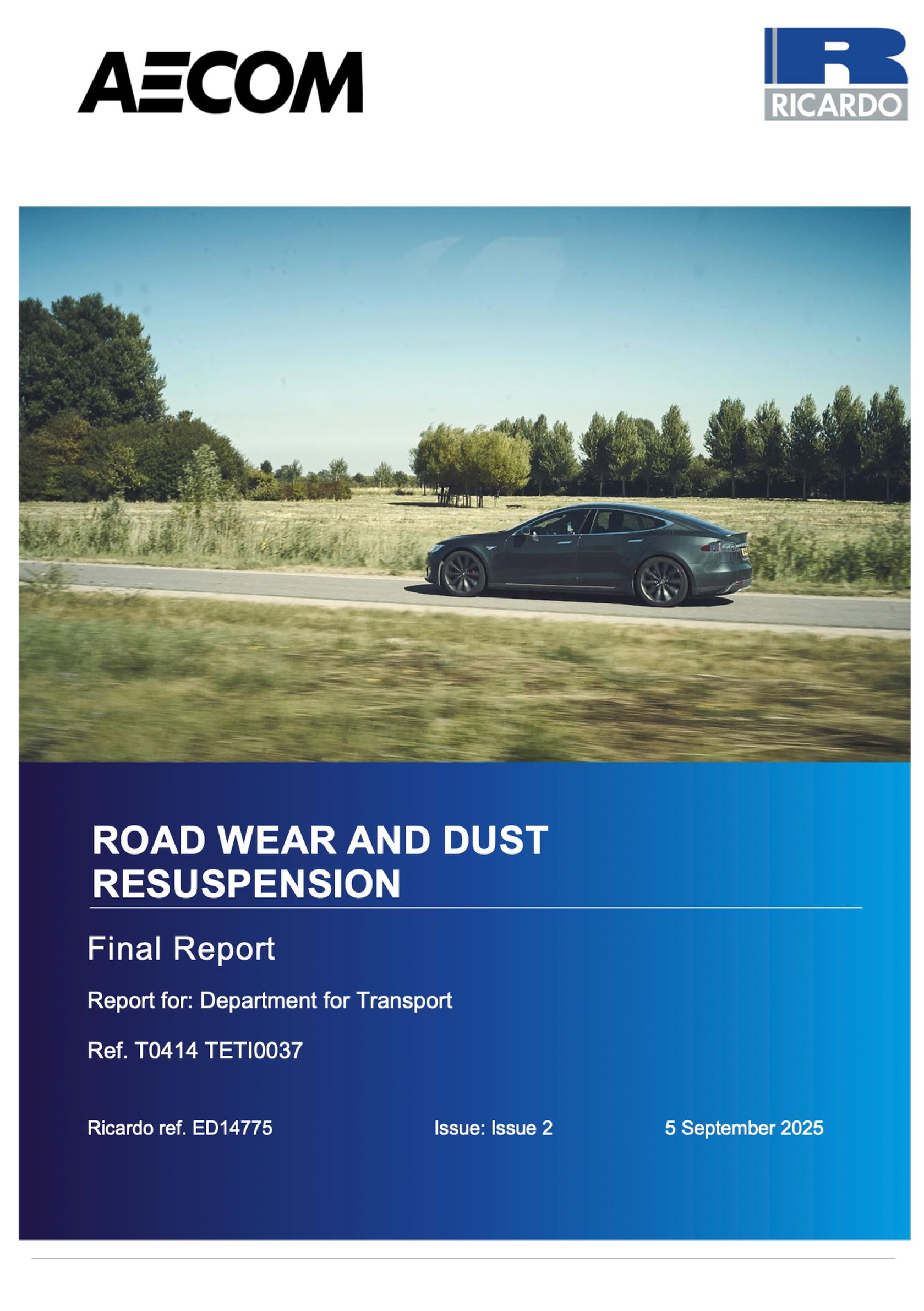 Factors causing road wear and dust resuspension identified