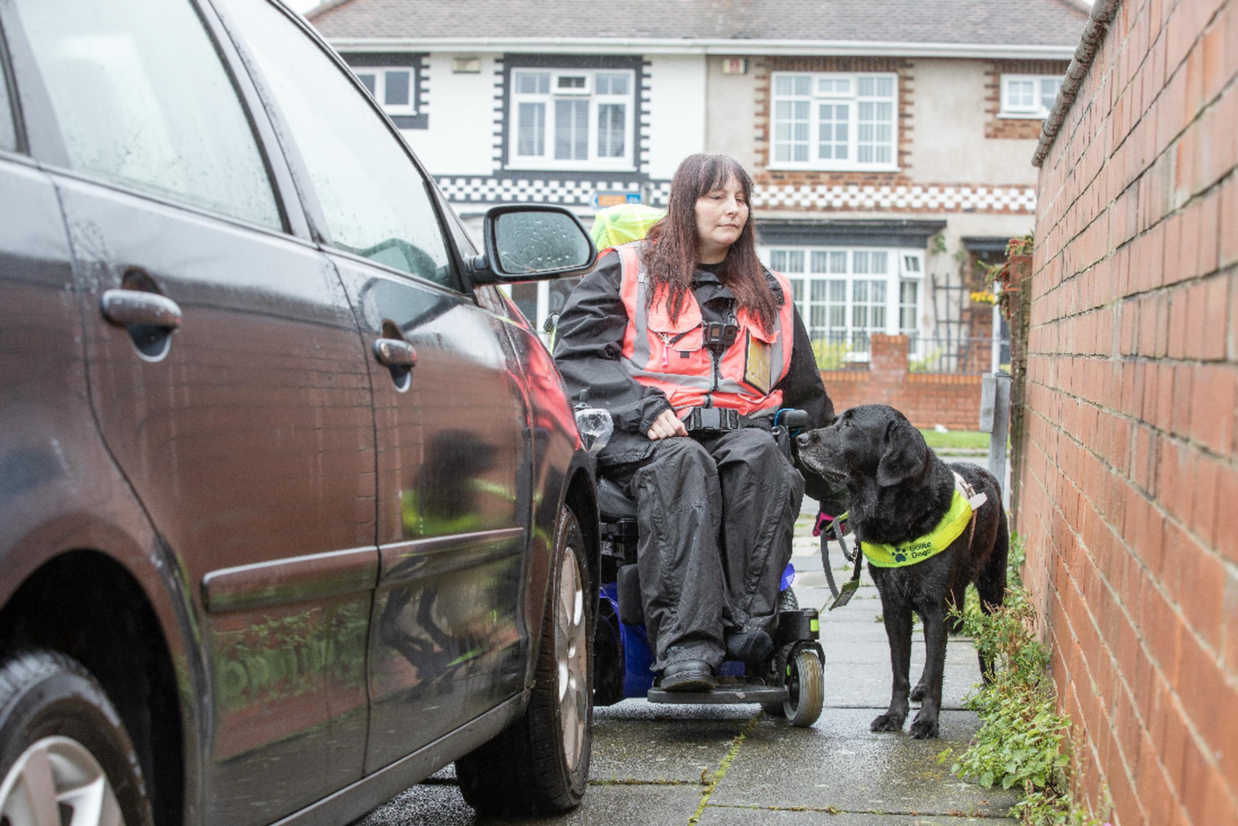 Guide dog owner and regional campaigns manager Jessica Luke