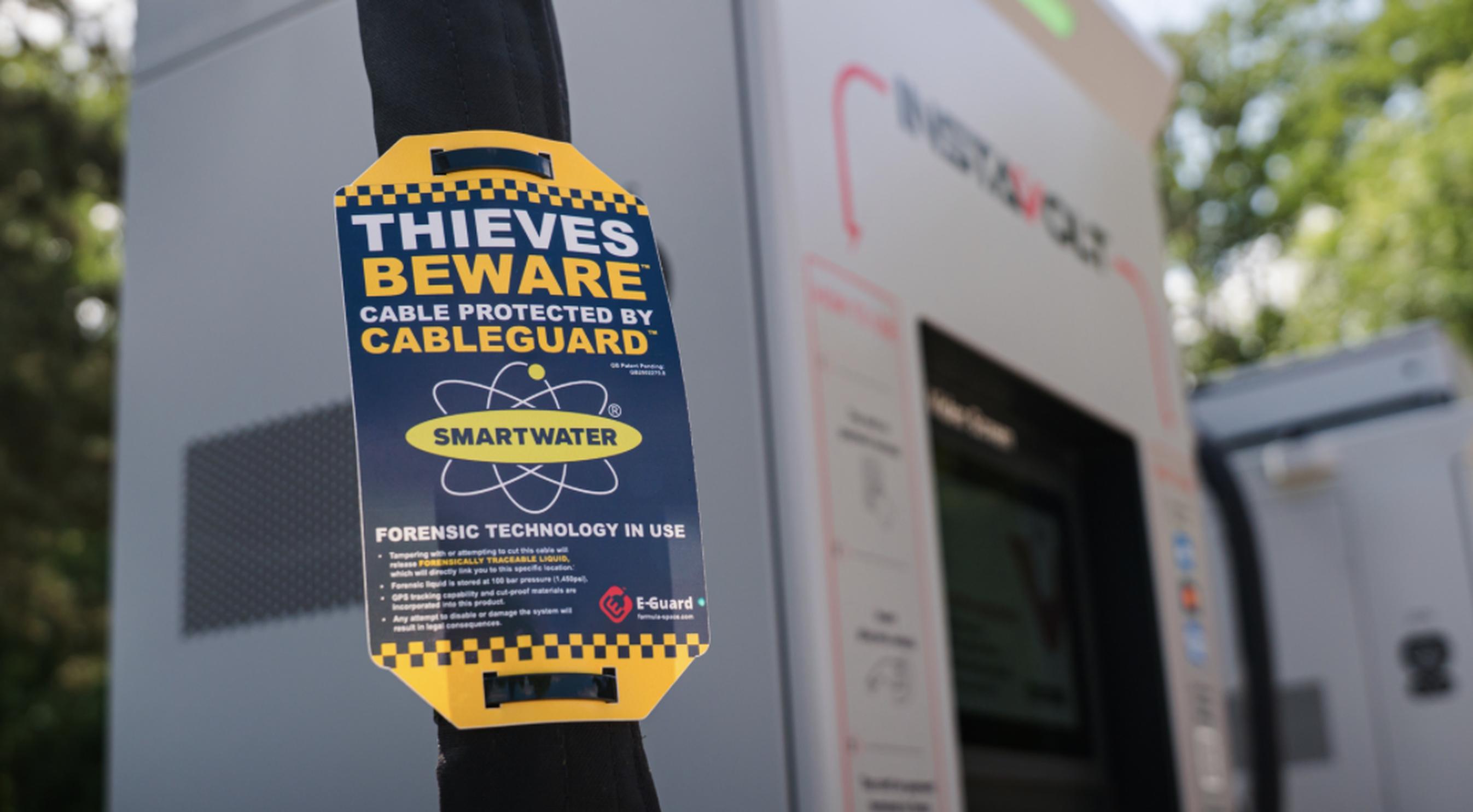 InstaVolt has upgraded cable security at its sites