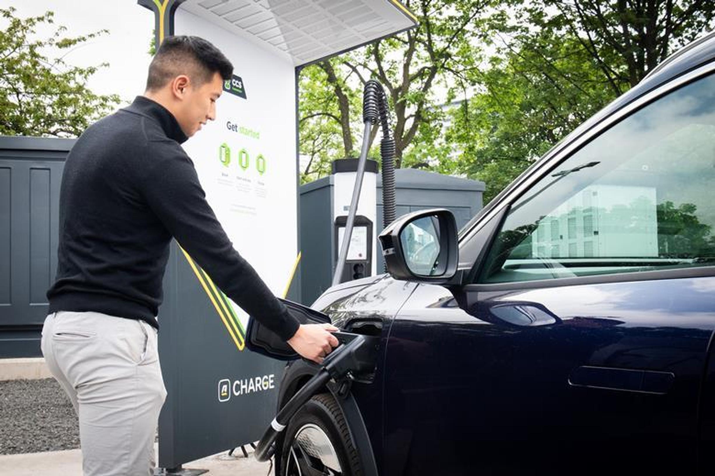 An Arnold Clark chargepoint