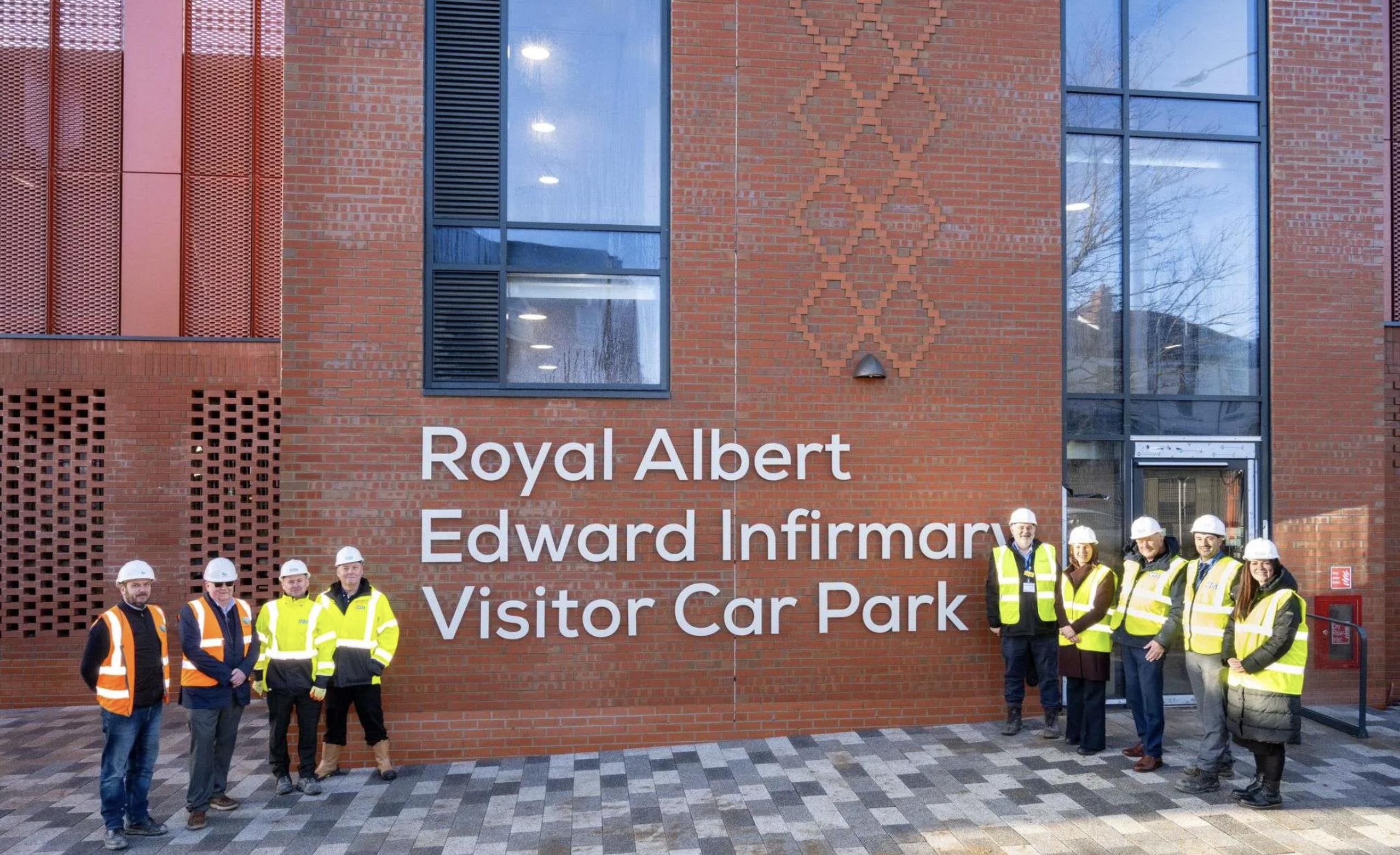 Opening the RAEI car park