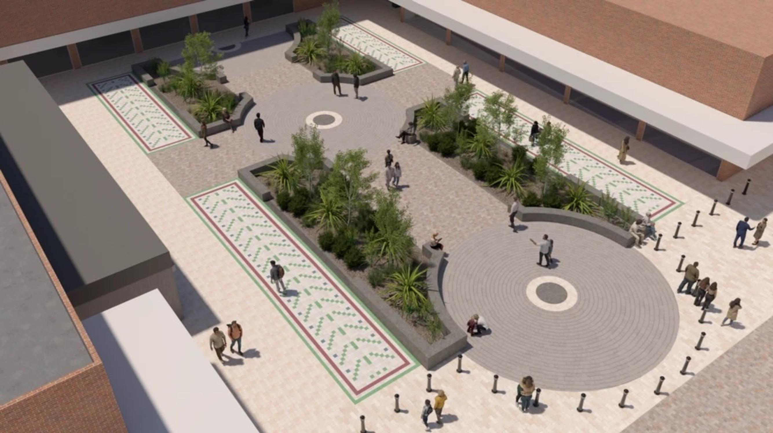 Plan for Mexborough market