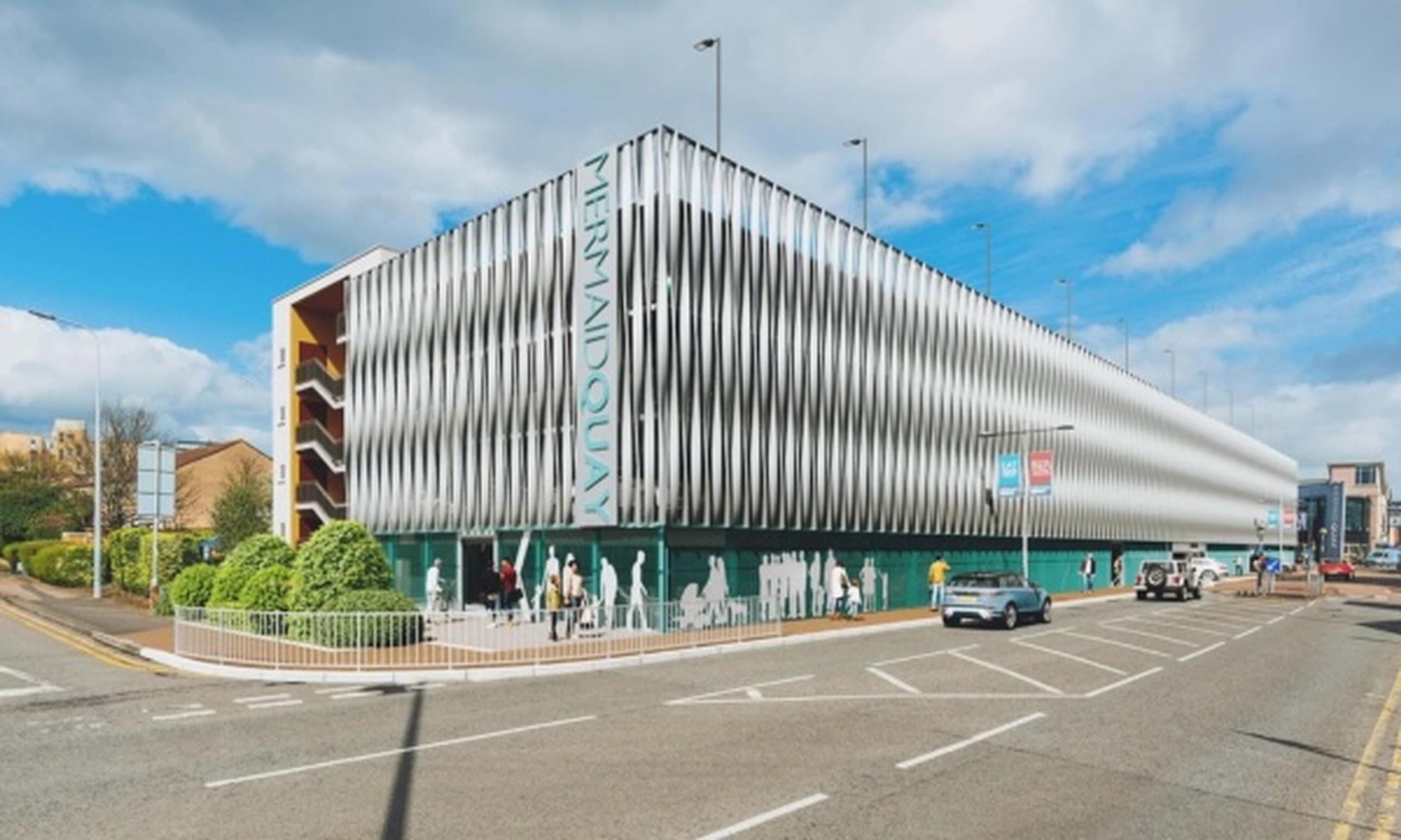 Design for the new Mermaid Quay car park