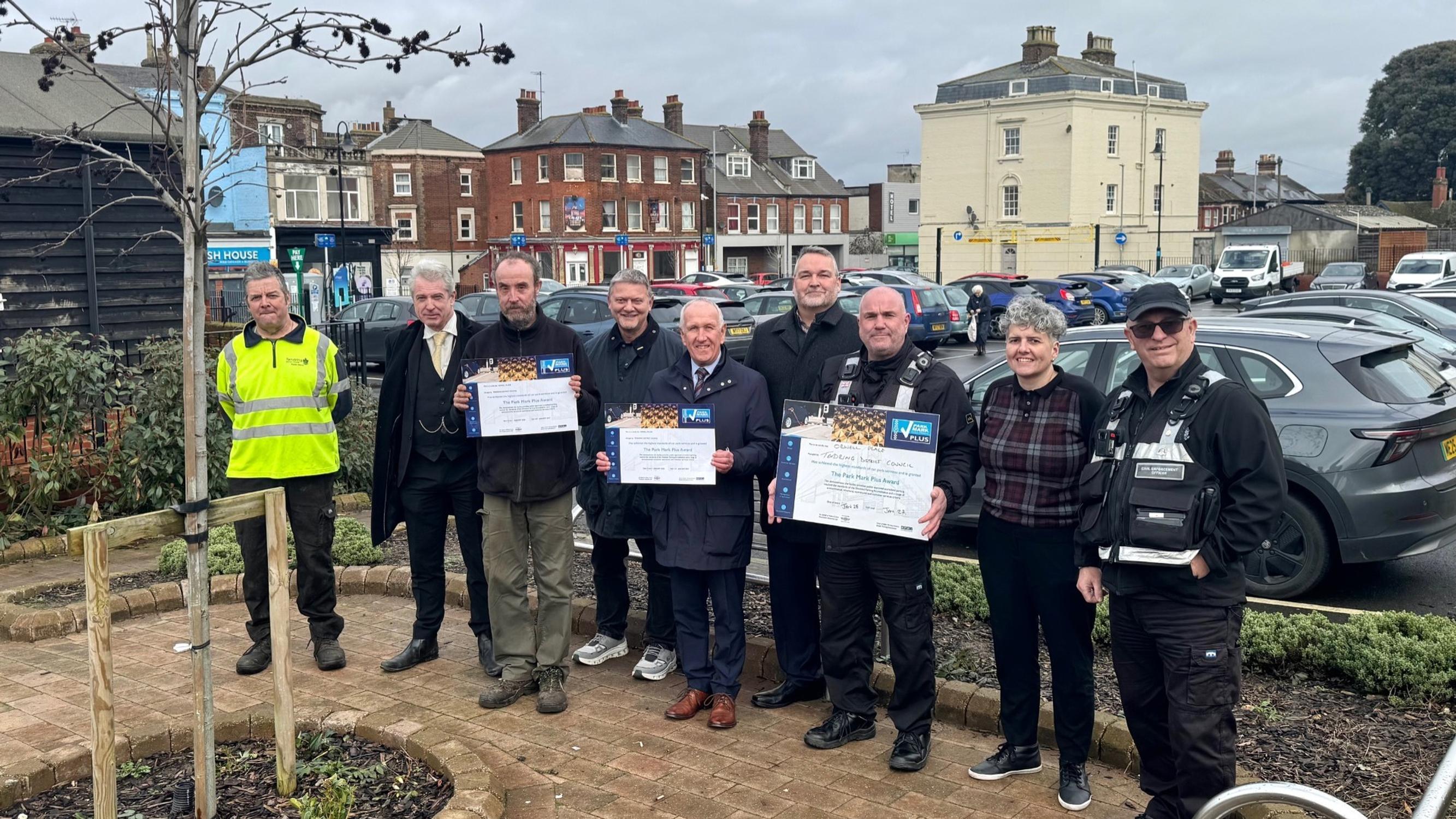 Park Mark Plus awarded to Tendring District Council