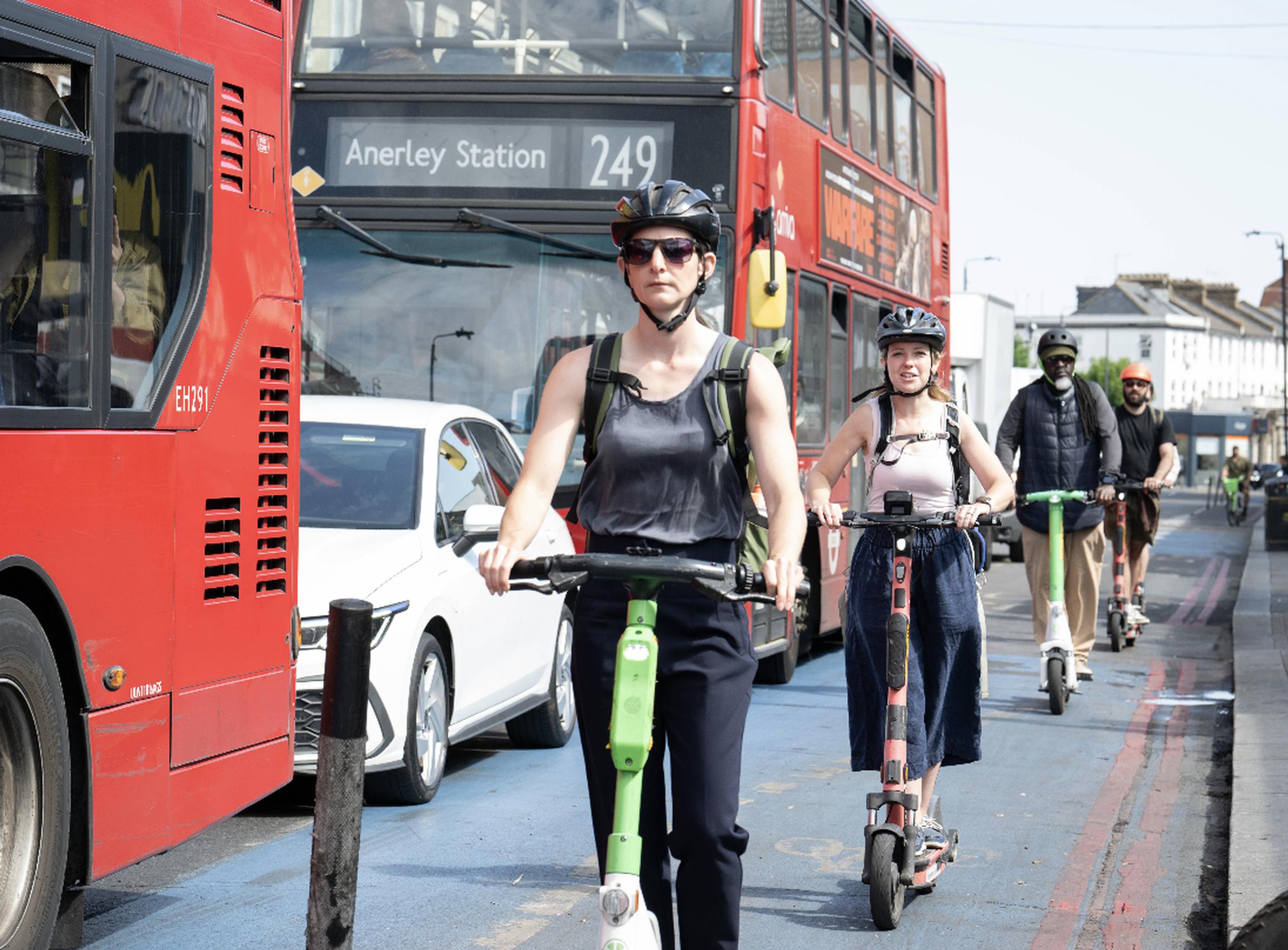 E-scooters in London (TfL)