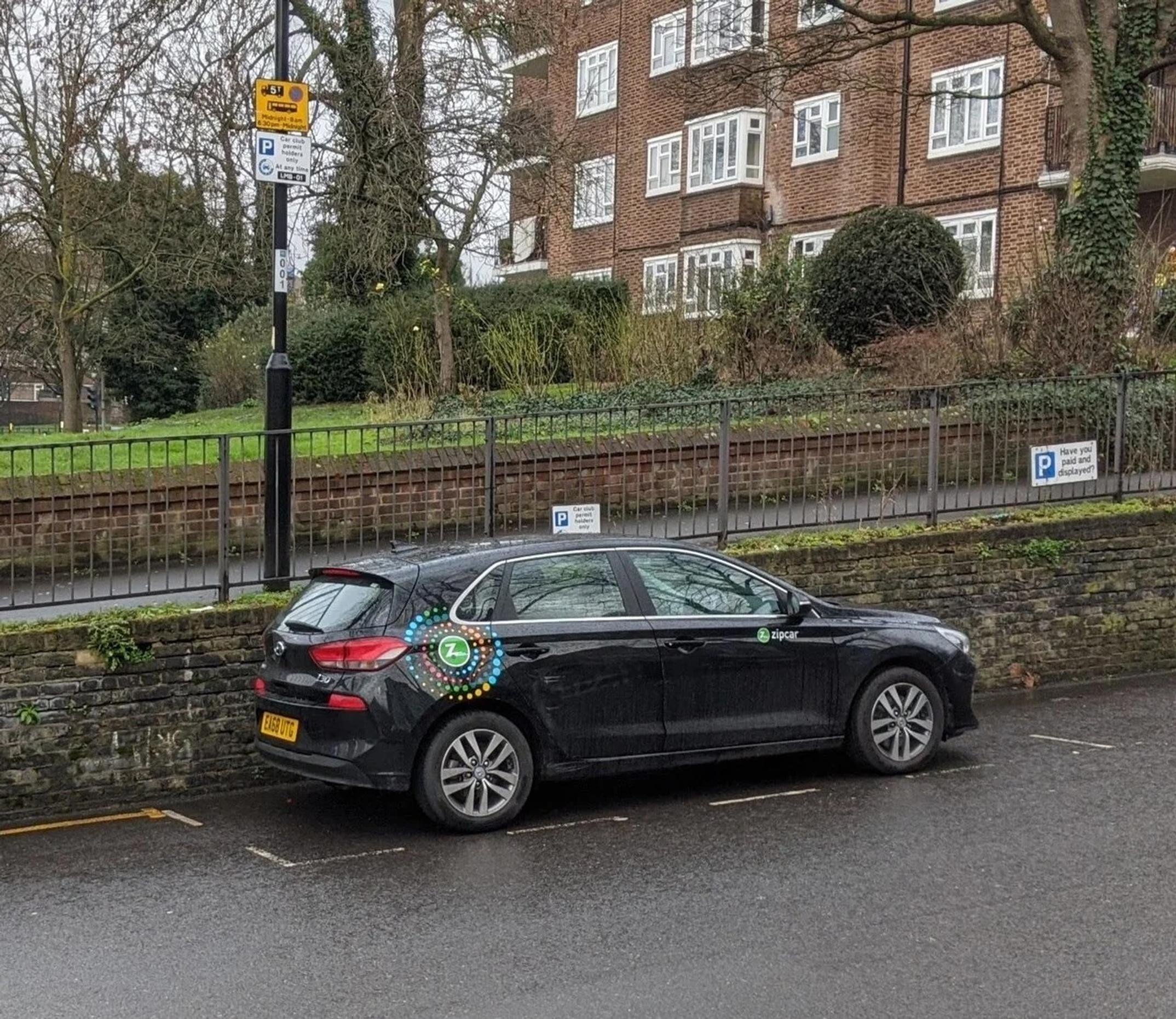 A Zipcar in London (Clean Cities)