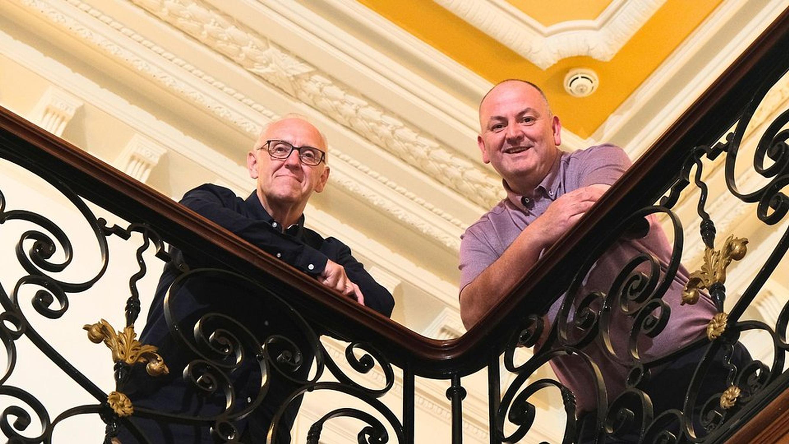 Tim Moore and Lyndon Gough