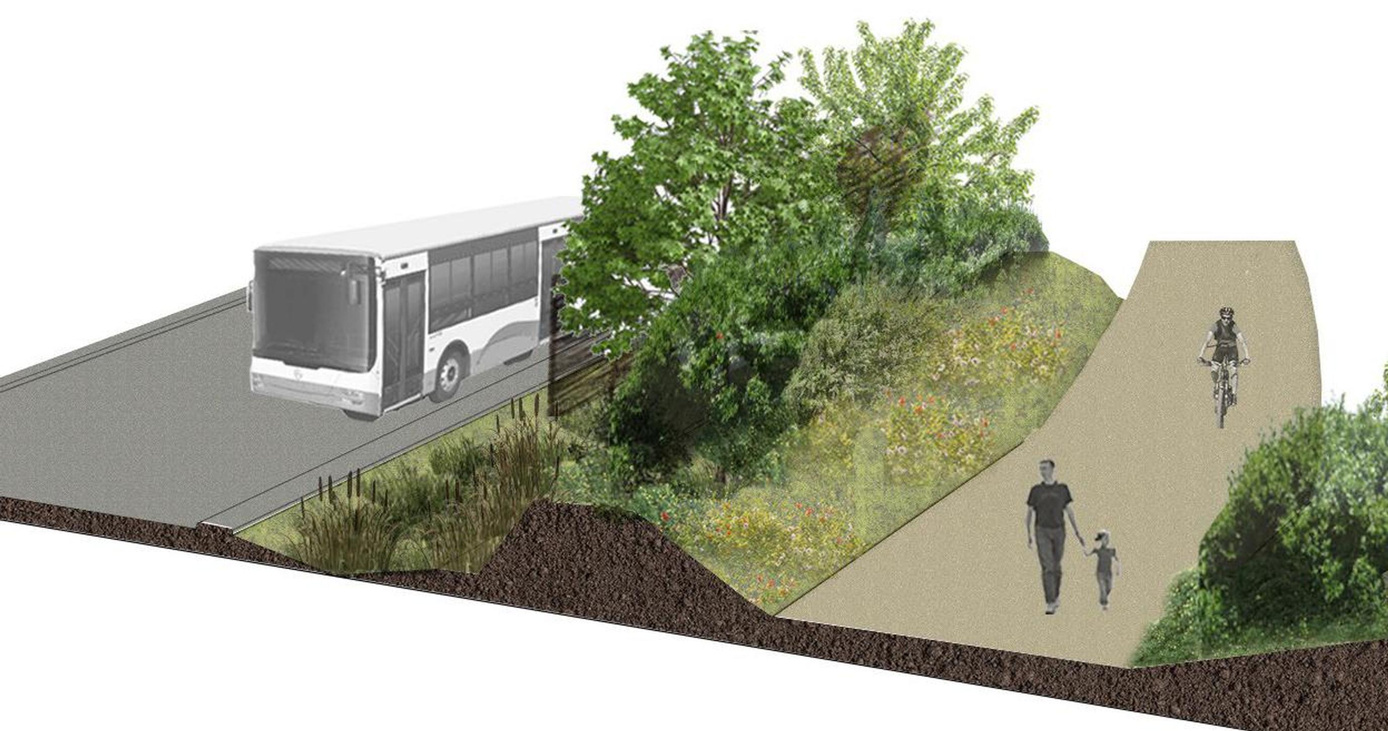 Design for guided busway