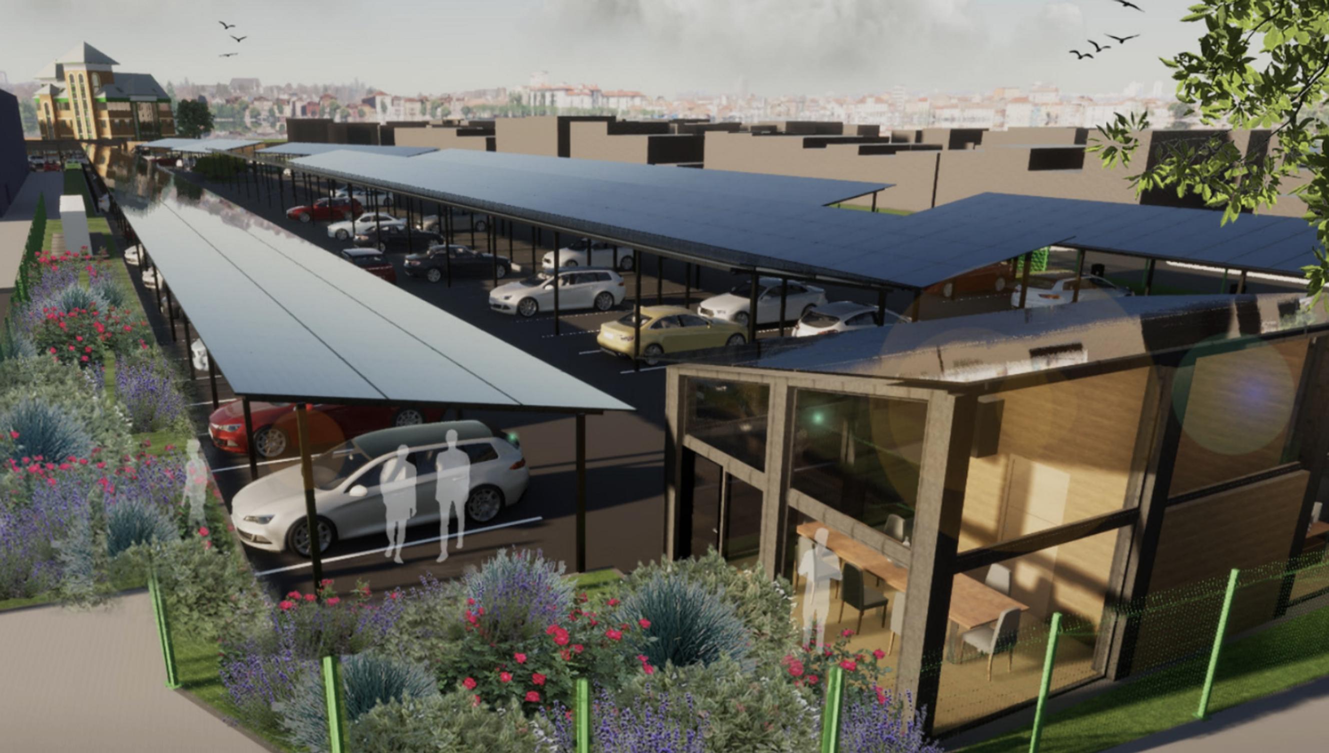 Design for the solar car park