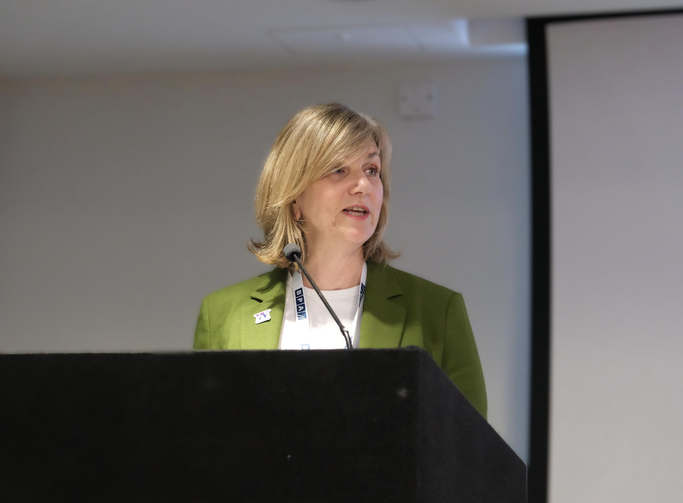 Lilian Greenwood speaking at BPA Live