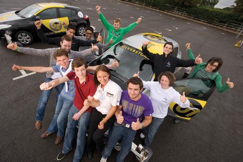 Approximately two-thirds of the young people who attended the Drive for Safety event at Silverstone initially overestimated their driving abilities...