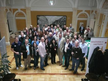 Former staff and students attended a reunion last weekend to mark closure of the transport planning MSc at Oxford Brookes. Headicar is in the front row, third from the right